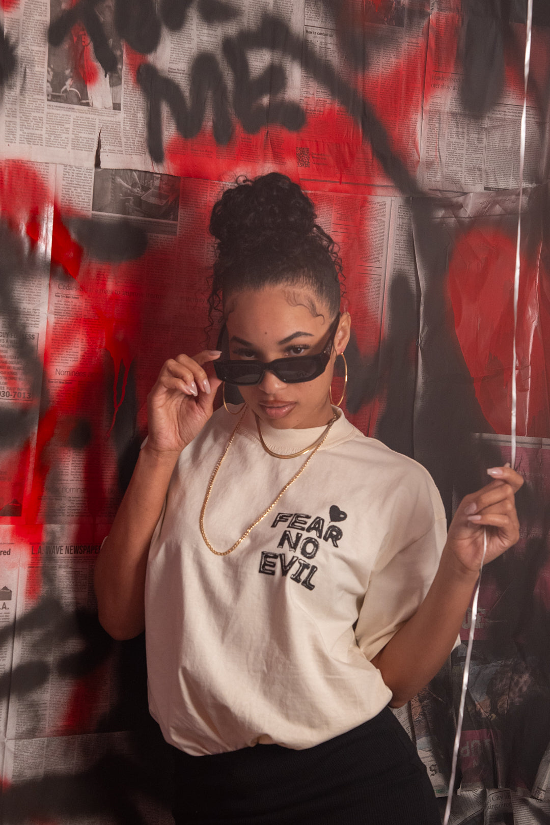 Fear no evil "Not Your Soul Mate" Tee (White)